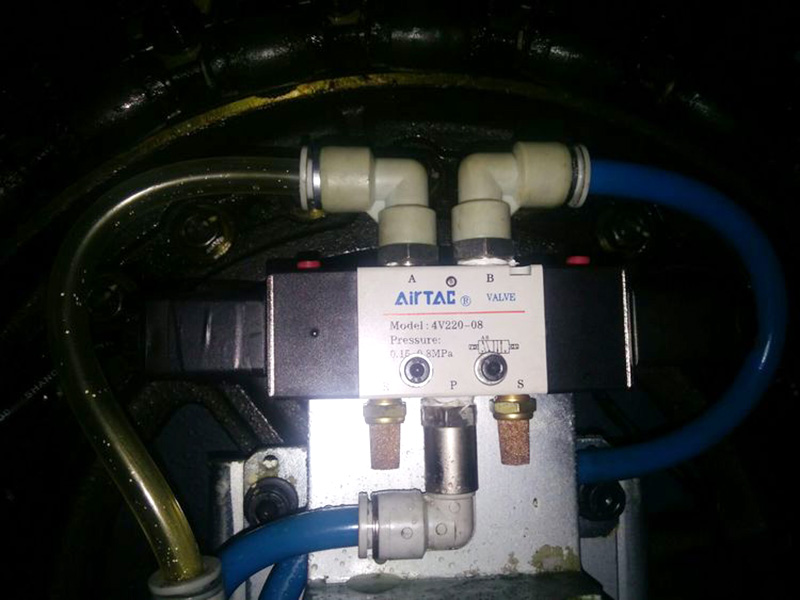 加工中心刀庫有沒有電磁閥？